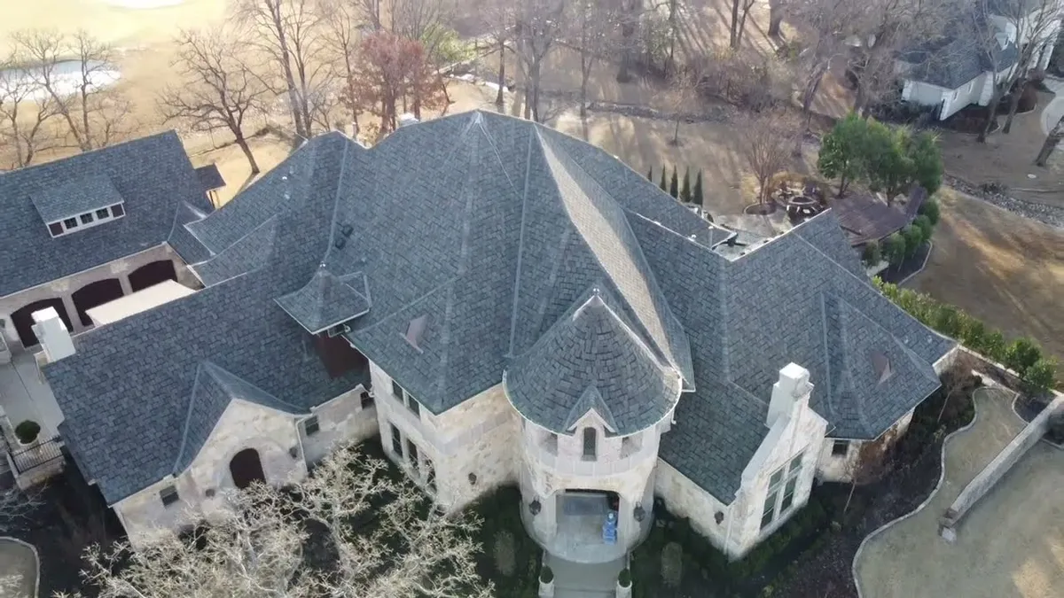 Still from the G3 Knows video CertainTeed Belmont IR Weathered Wood in Flower Mound, TX