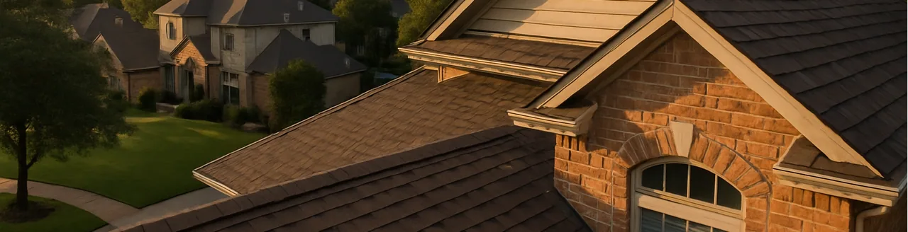 Texas home and roof