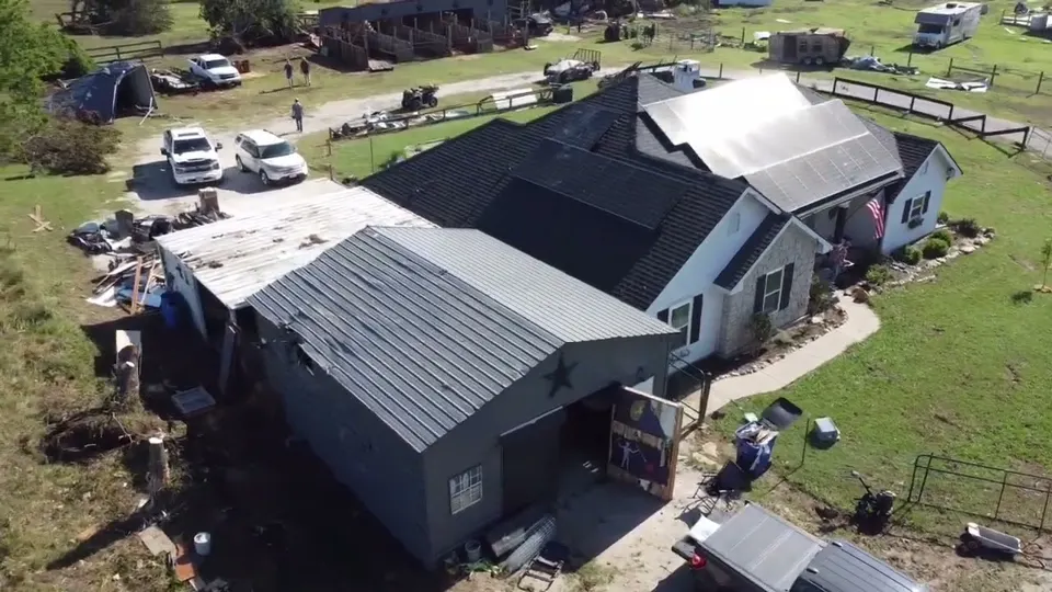Sanger Tornado Damage Pre-Restoration video thumbnail