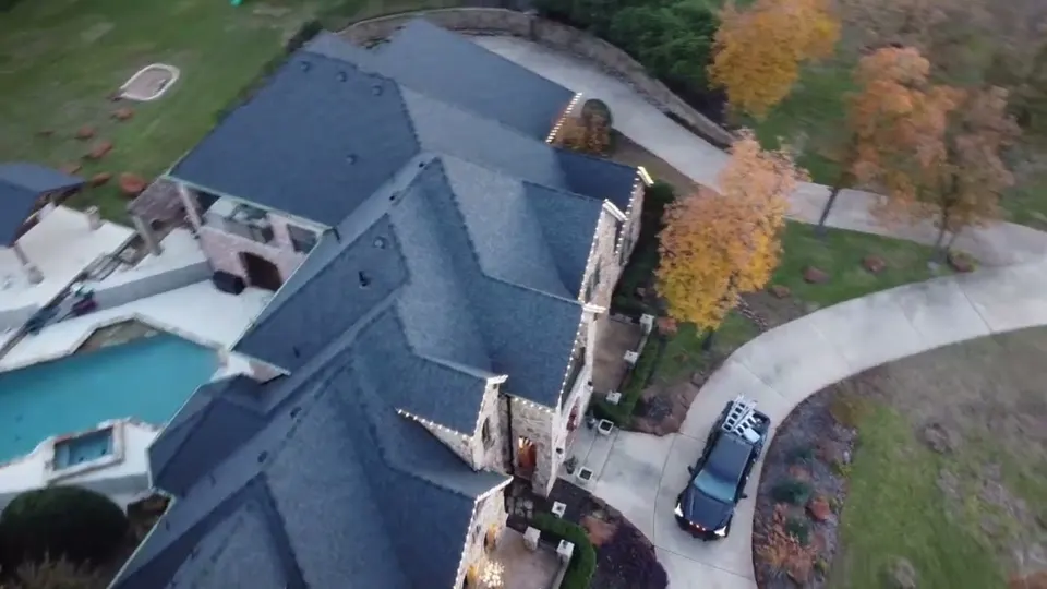 Warm White Pattern on a Technical Roof in Flower Mound, TX video thumbnail